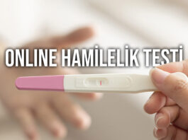 online hamilelik testi